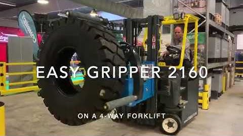 COMBI-GRIP - live on a Combilift