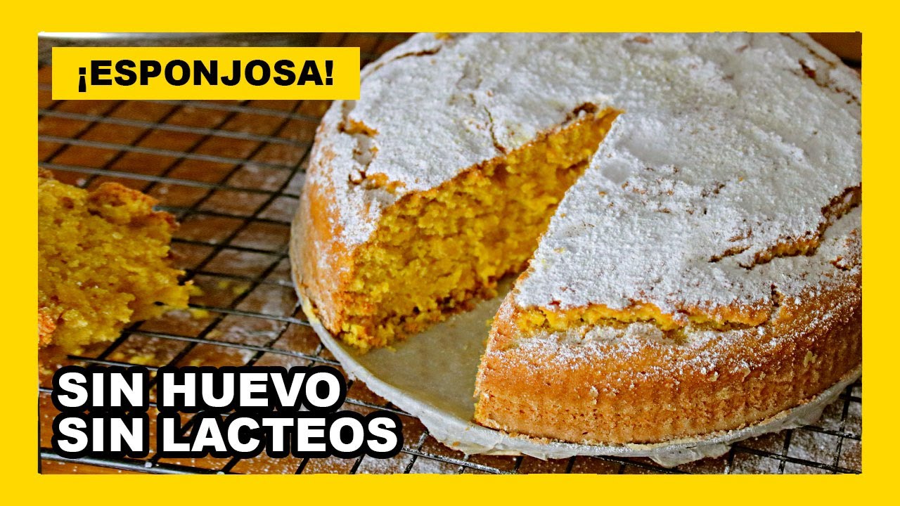 🔶 Receta de torta de MANDARINA y AVENA en licuadora (VEGANA)