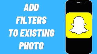 How To Add Snapchat Filters To Existing Photo (Easy) screenshot 3