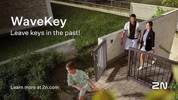 Mobile access control solution from 2N | WaveKey – convenient, reliable, and secure
