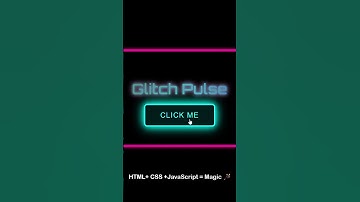 Glitch animation @css #cssanimation #creativecode #javascript#shorts  #frontendfun #shortvideo #code