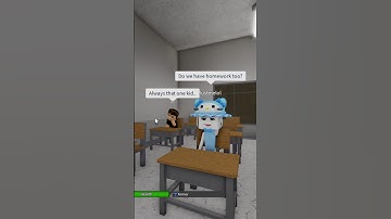 Did i get roasted?😱 #roblox #robloxshorts #school