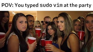Stop Using "sudo vim" IMMEDIATELY and Do This Instead (sudoedit)