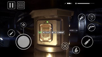 Alien Isolation - iOS Android (Part 154) #Flamethrower vs #Facehugger #Destroy #Nest #Power #Core