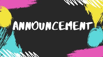 Announcement Loops | Church background standby