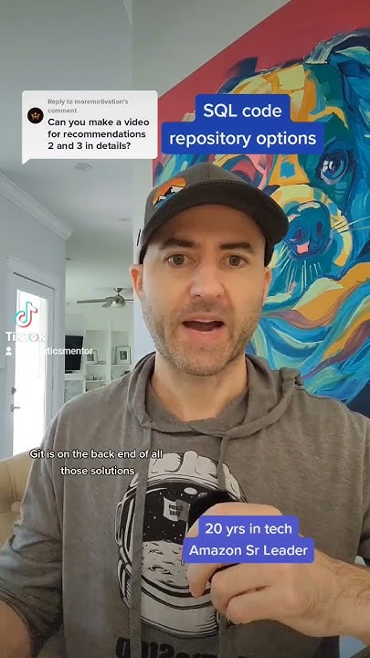 code repository options for your SQL files - YouTube