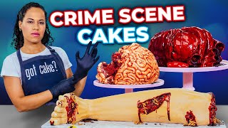 HyperRealistic Human Heart ❤ Brain  and Leg  CAKES! | How to Cake It With Yolanda Gampp