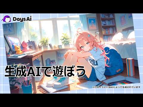 【画像生成AI】生成ＡＩで遊ぼう【DaysAI】