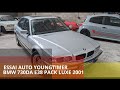 Test auto youngtimer  bmw 730da pack luxe 2001