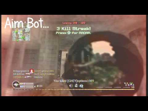 CoD4 I have an Aimbot? Nope...