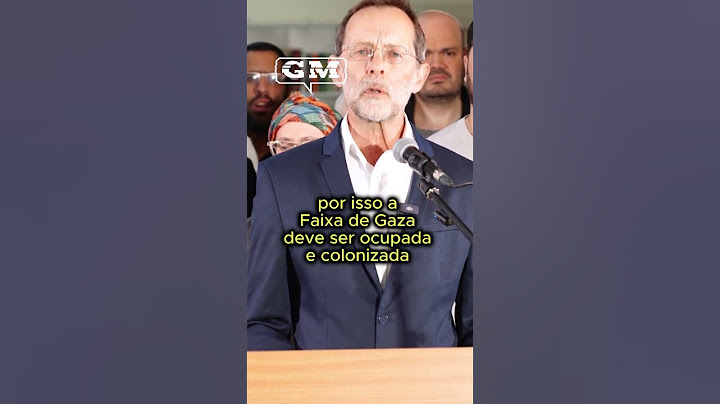 Político do Oriente Médio faz declaração polêmica
