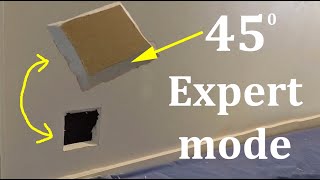 Drywall Patch with NO Sanding
