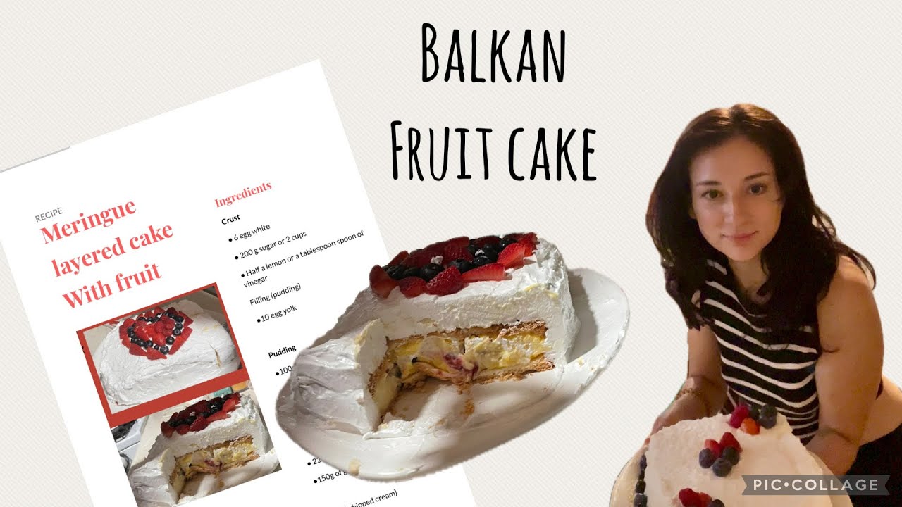 Balkan fruit Cake