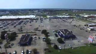 Drone footage Martin Luther King Blvd Houma, LA