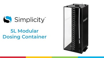 Simplicity 5L Modular Dosing Container - Secure Your Dosing Solutions