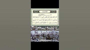 سورة الفيل للشيخ أحمد بن طالب