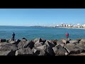 Пляжная рыбалка в Португалии