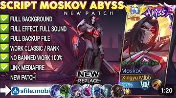 MOSKOV ABYSS SCRIPT SKIN- FULL EFFECTS & VOICE (NO PASSWORD) 