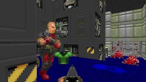 Ultimate Doom - Episode 1 - Map 6 "Central Processing" - Ultra-Violence