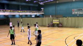 20151117 屯門學界籃球賽 B grade 初賽 【馬可賓 vs 陳黃淑芳 】