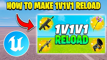HOW TO MAKE 1V1V1 RELOAD MAP IN UEFN