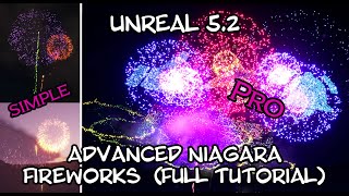 Unreal 5.2 - Advanced fireworks system (FULL TUTORIAL) Part 1: Blueprint logic