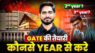 Best Time to Start GATE Preparation | 2nd Year or 3rd Year? | Complete Guide