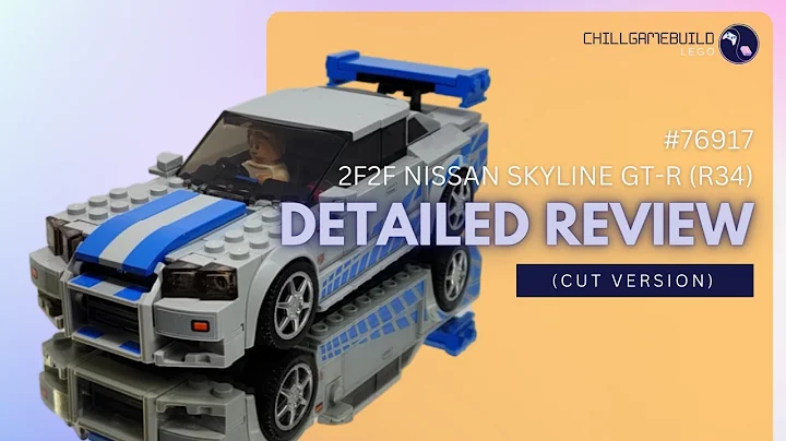 🏗️ | LEGO Speed Champions | REVIEW | 2F2F Nissan Skyline GT-R (R34) #76917