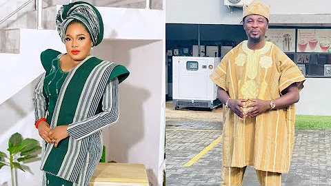 TOYIN ABRAHAM GREETS NIYI JOHNSON, FEMI ADEBAYO AT ODUNLADE ADEKOLA ORISA PREMIERE @Cityparty1402