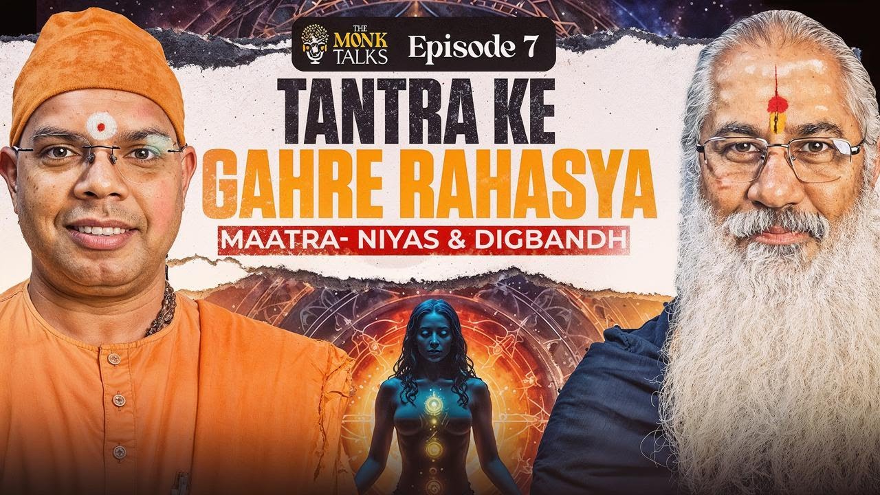 Tantra ke gahre Rahasya||Maatra-Niyas & Digbandh||The Monk Talks||EP-7 ft.Swami Tanmahimananda Ji
