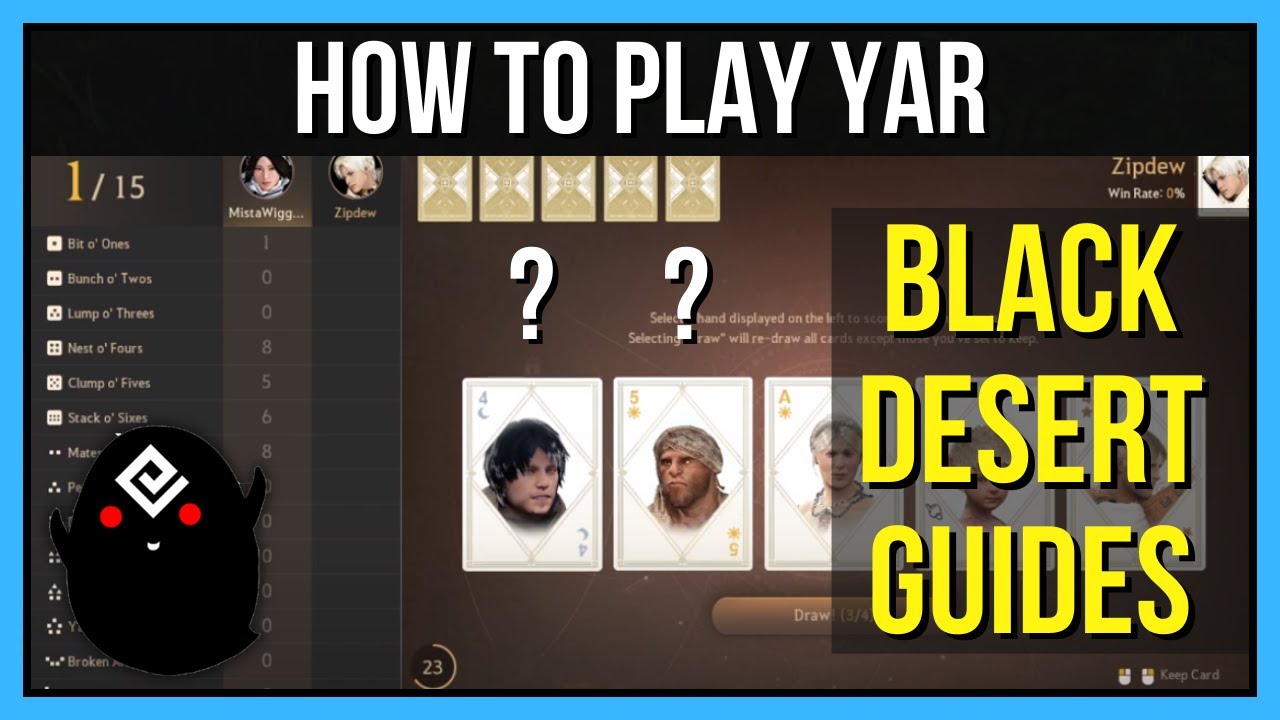 How To Play Yar In Black Desert Online YouTube