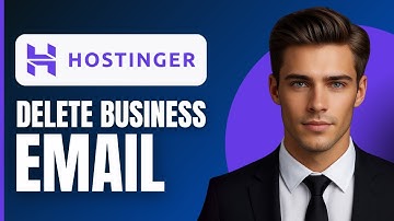How To Delete Business Email In Hostinger (2025)