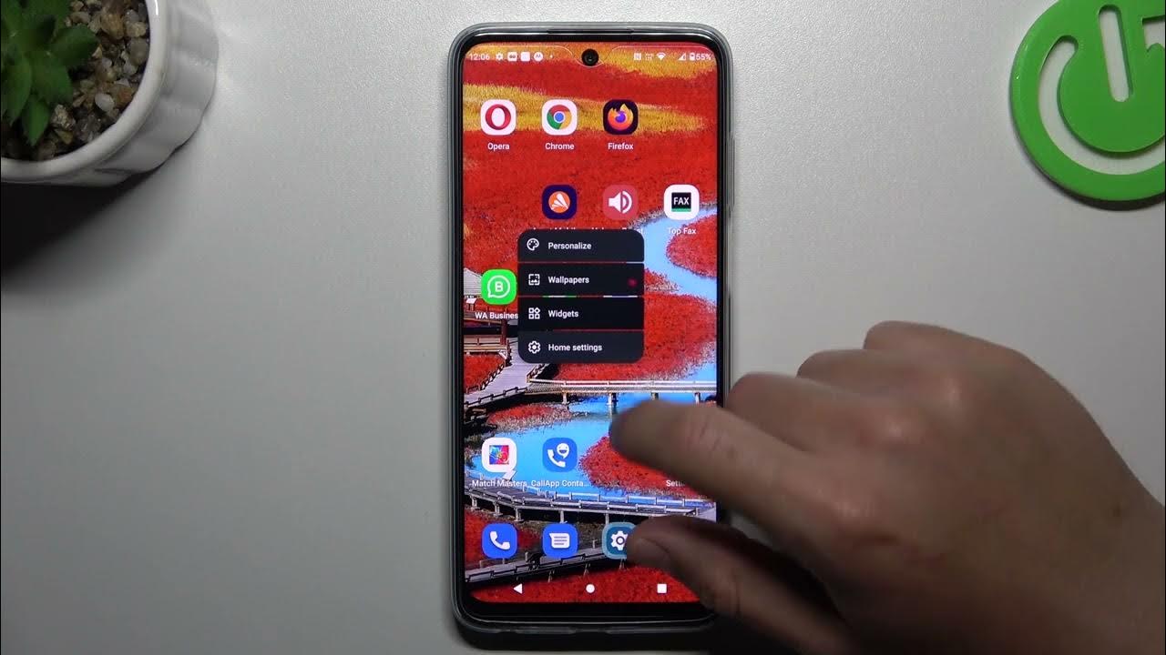 how-to-add-downloaded-apps-to-home-screen-motorola-moto-g32-youtube