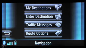 How To  Delete End Destination with Entune® App Suite   Toyota