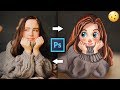 Make Yourself A Cartoon Character Tutorial - Photoshop