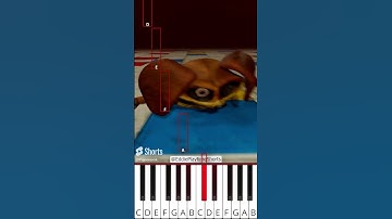 DogDay - The Prototype (@EddiePlaytimeShorts) Poppy Playtime 3 Animation - Octave Piano Tutorial