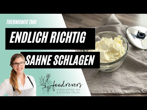 Sahne schlagen mit dem Peeler Thermomix