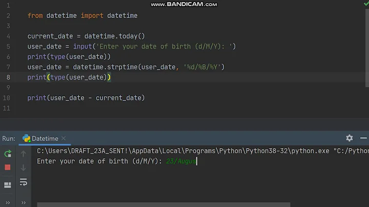 Python Basics - Part 52 (Subtracting two Dates)