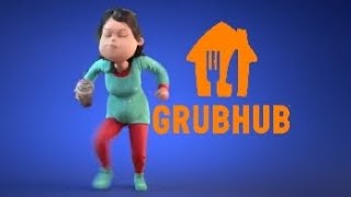 grubhub delivery dance but i tried to make it more dumb