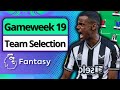 FPL GW19 | Go against Salah?🤔 Bruno out?! | Fantasy Premier League 2024/25