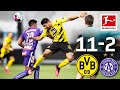 Borussia Dortmund - Austria Wien 11-2 I Highlights I Sancho & Bellingham shine