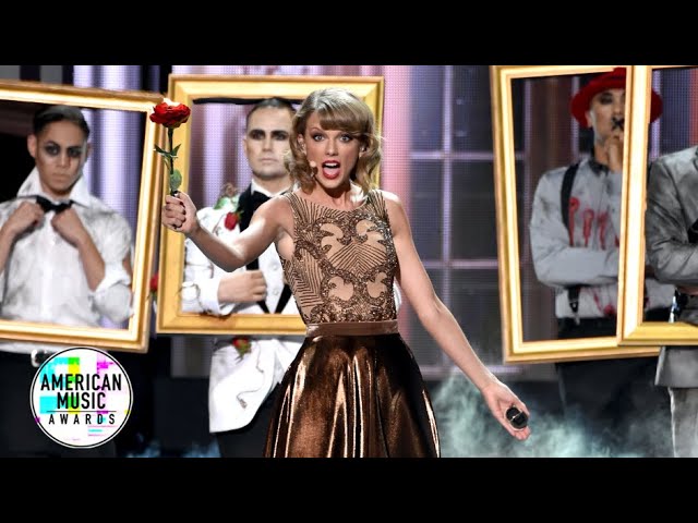 Taylor Swift - Blank Space (Live on American Music Awards) 4K class=