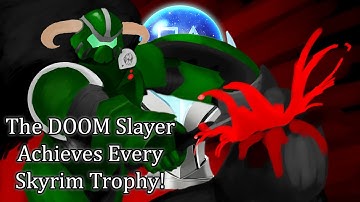 DOOM Slayer krijgt alle Skyrim-trofeeën in 2025 - MattTGM