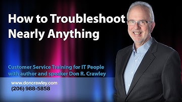 How to Troubleshoot Nearly Anything: Customer Service Training Videos