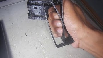 Bracket printed through a 1mm Nozzle with Popbit PETG Black