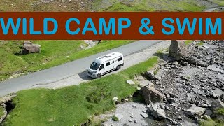 Etrusco Campervan trip  Wild swim in the Lake District