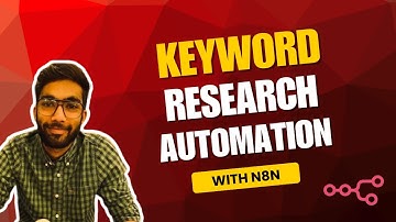 🔥 Keyword Research Automation with n8n (No Ahrefs Needed!)