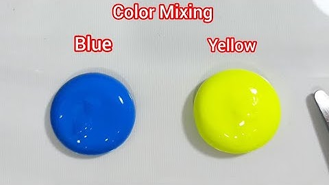 Guess the final color 🎨 | Blue color 💙 | Art video | Color mixing video | Paint mixing video 