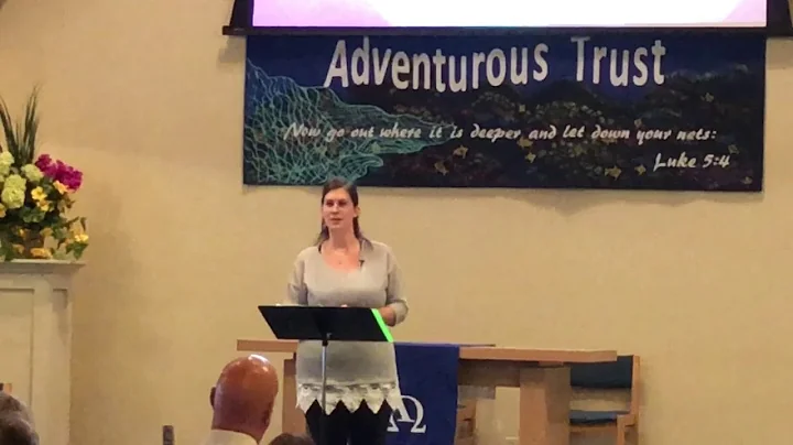 Victoria Dorans Sermon 11/25/18