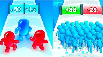 Join Blob Clash 3D VS Count Master - EPIC GAMEPLAY BATTLE! 🔥